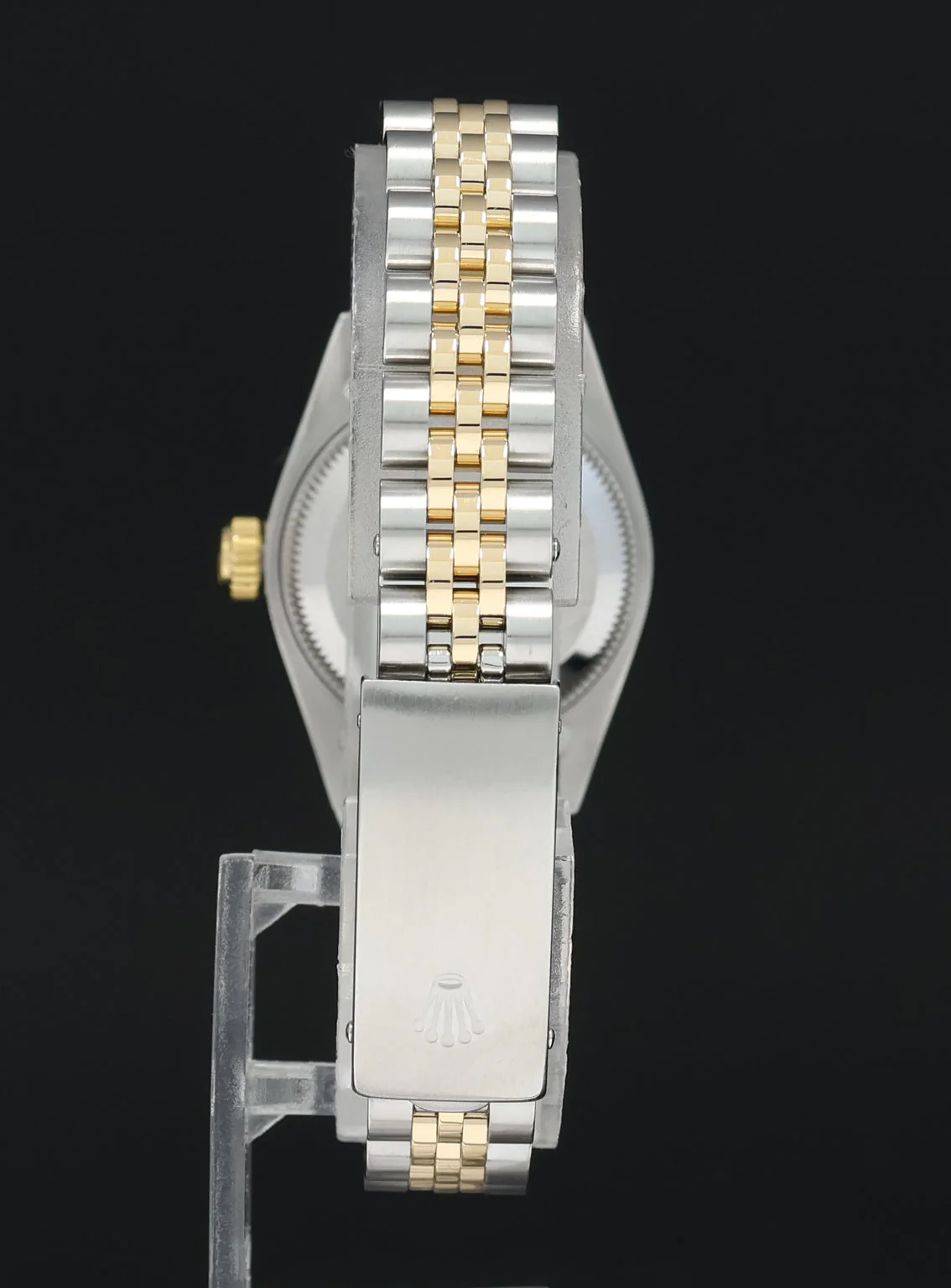 MINT Ladies Rolex DateJust 26mm 69173 White Roman Two Tone Yellow Gold Jubilee Watch - Image 4