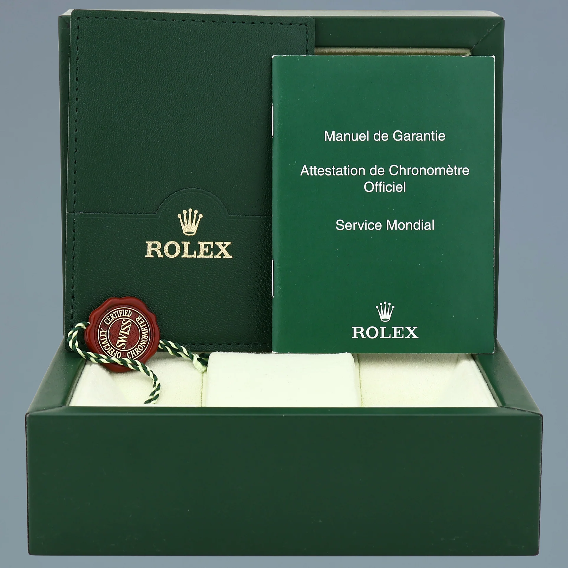MINT Ladies Rolex DateJust 79163 White Roman Two-Tone Yellow Gold Oyster Watch Box - Image 7