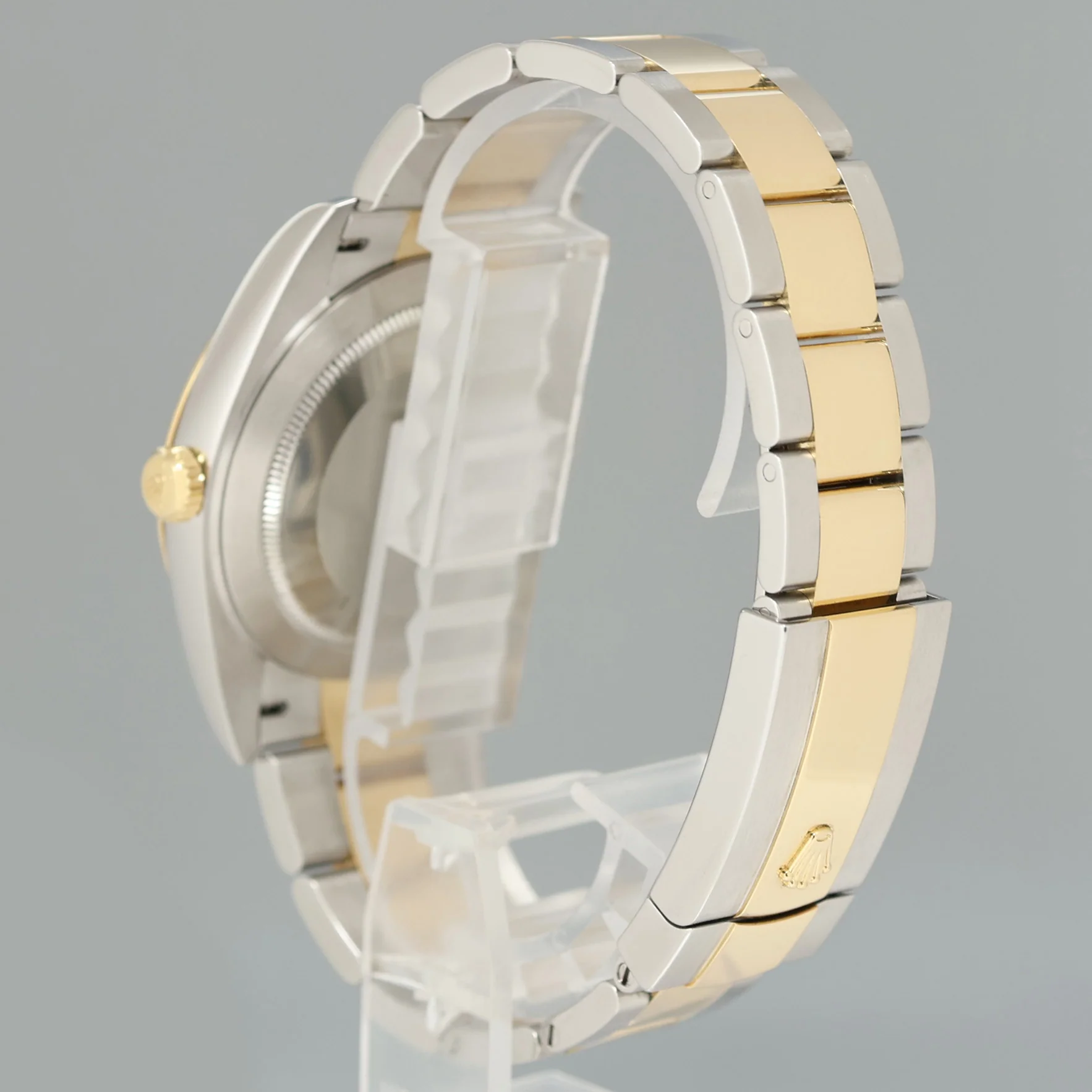 MINT PAPERS 126333 Rolex DateJust 41 Two Tone Yellow Gold Champagne Watch Box - Image 4