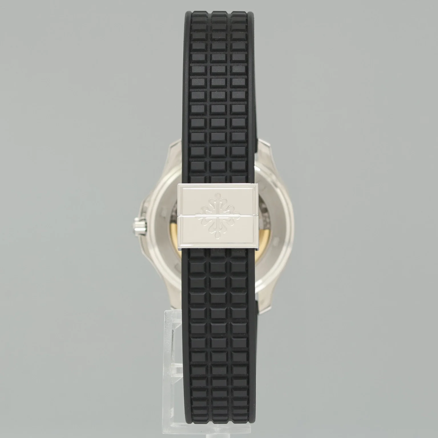 MINT PAPERS Patek Philippe Steel Aquanaut Black Rubber JUMBO 5065 38mm Watch - Image 5