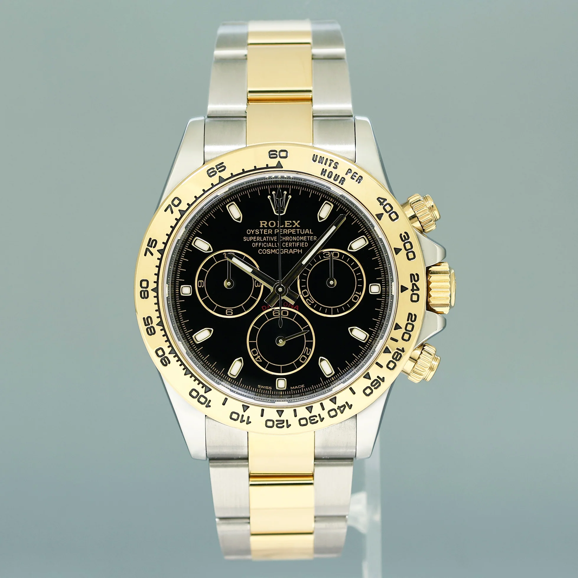 MINT PAPERS Rolex Daytona 40mm Cosmograph 116503 Black Two Tone Gold Watch - Image 2