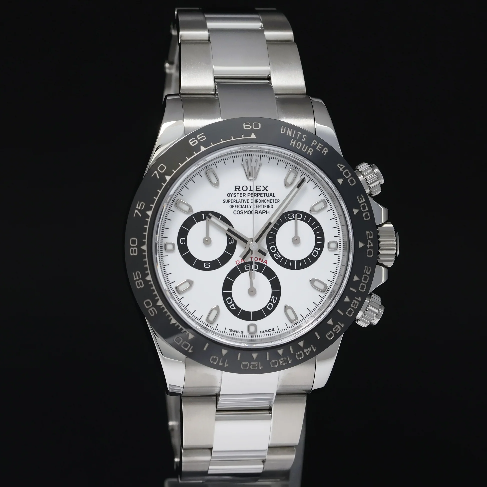 MINT PAPERS Rolex Daytona 116500LN White Ceramic Panda Chrono 40mm Steel Watch - Image 3
