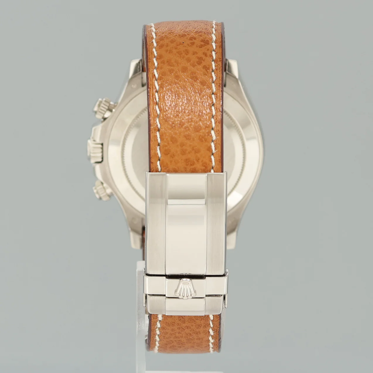 2023 RSC PAPERS Rolex Daytona White Gold 116519 Meteorite Roman Leather Watch Box - Image 5