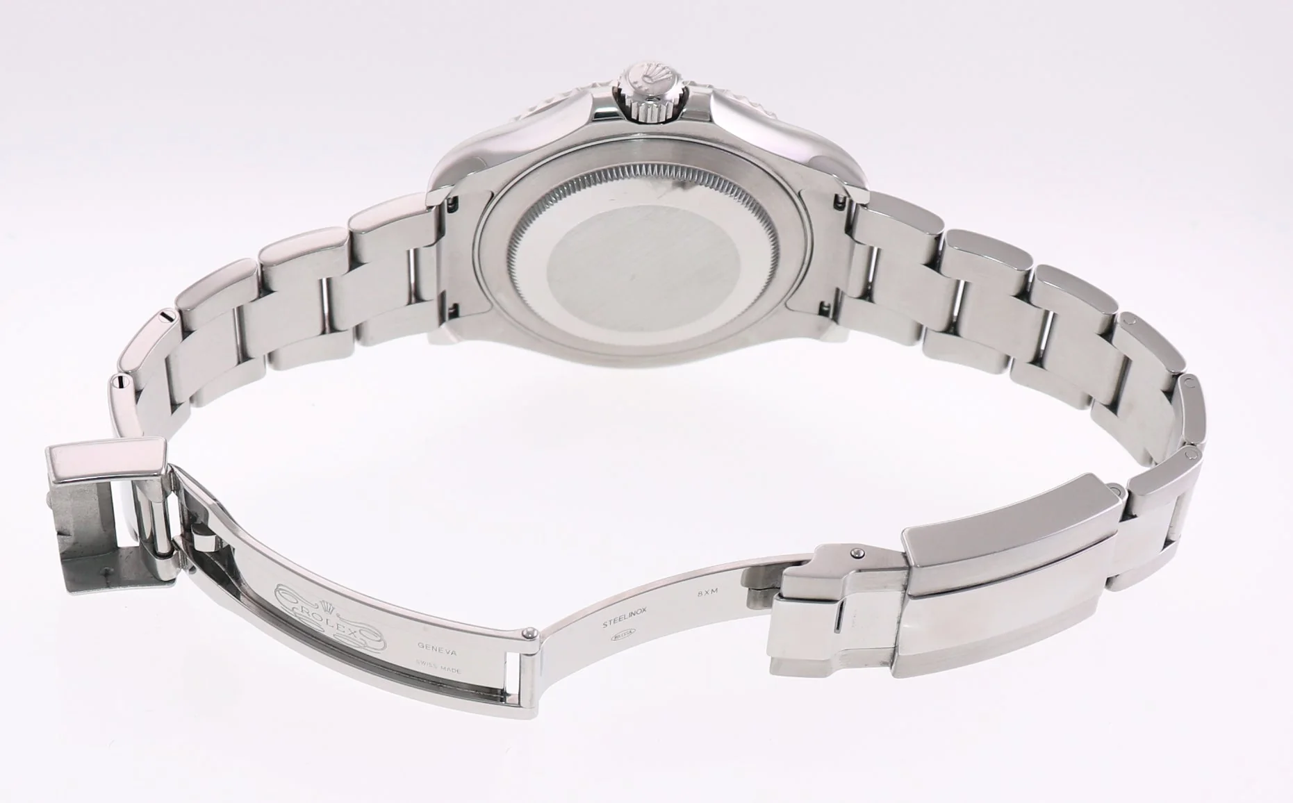 MINT PAPERS Rolex Yacht-Master 116622 Rhodium Steel Platinum Blue 40mm Watch Box - Image 7