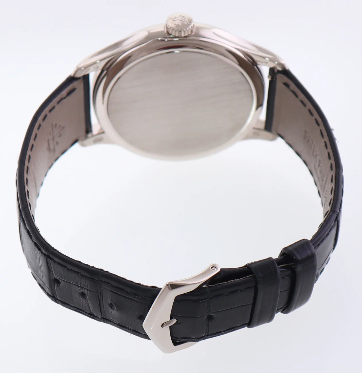 MINT Patek Philippe 5227G 39mm White Gold Black Dial Leather Watch Box - Image 6