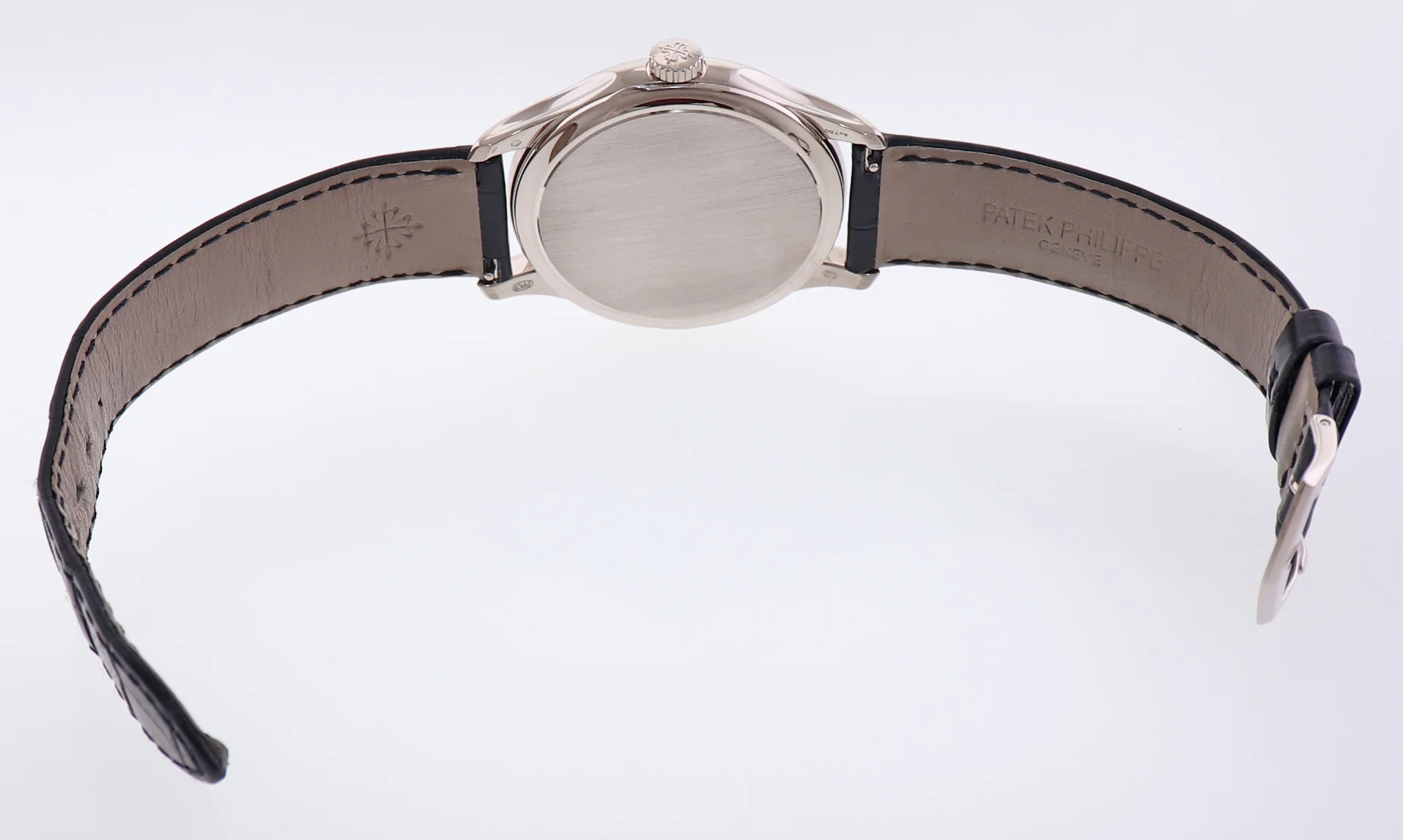 MINT Patek Philippe 5227G 39mm White Gold Black Dial Leather Watch Box - Image 7