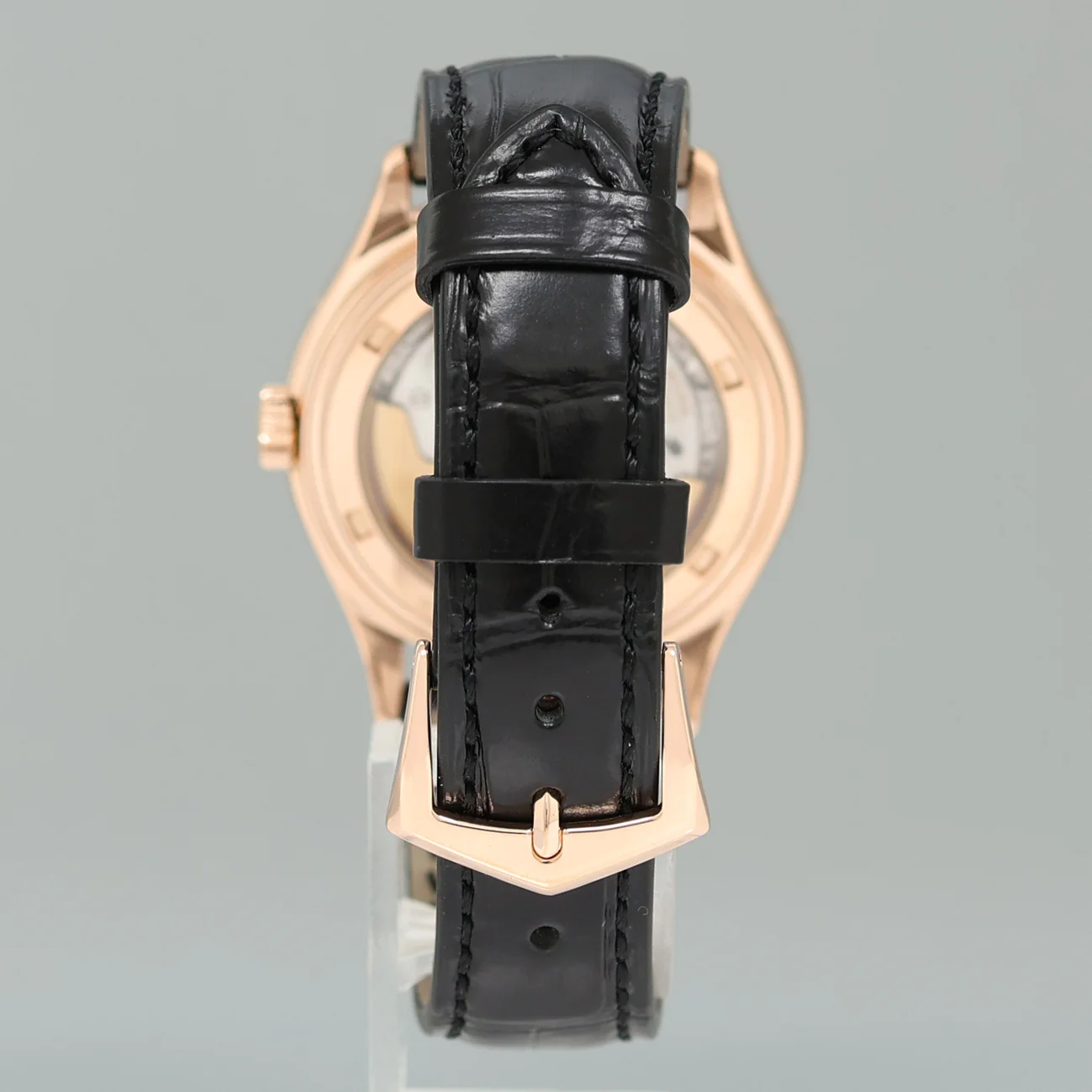 MINT Patek Philippe Rose Gold Annual Calendar 5035r Black Roman 37mm Watch Box - Image 5
