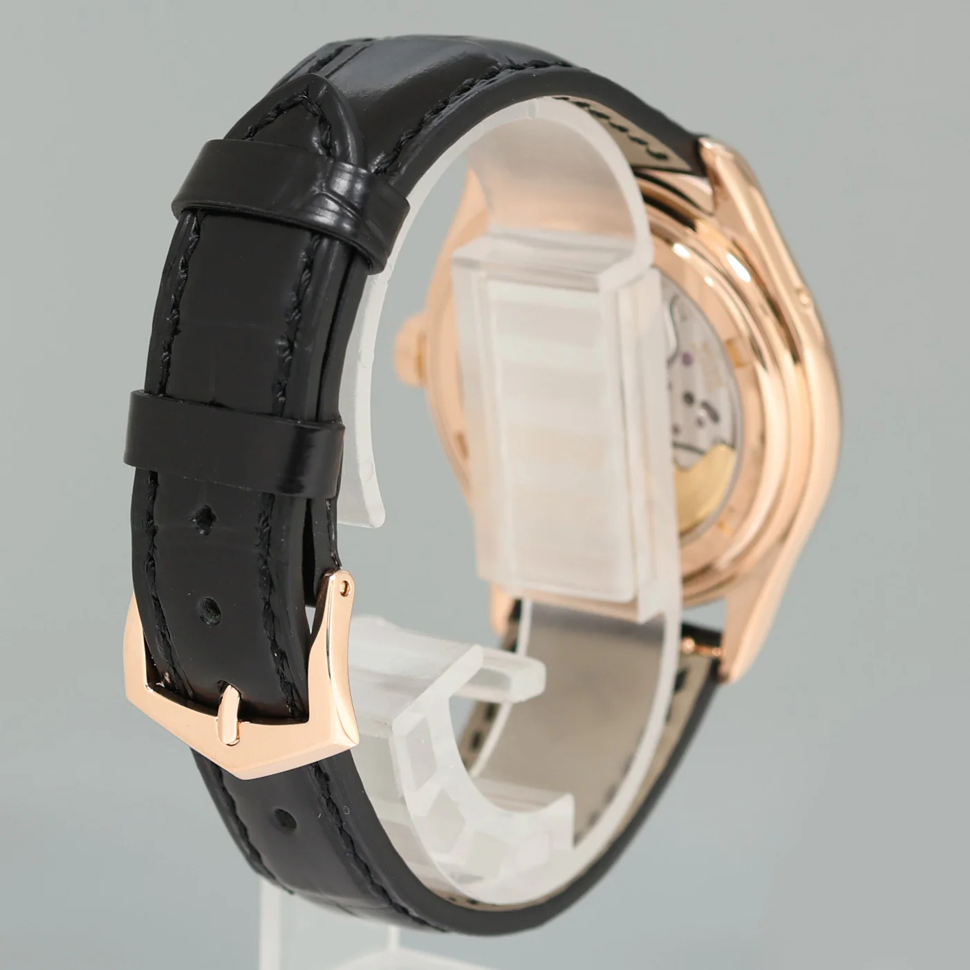 MINT Patek Philippe Rose Gold Annual Calendar 5035r Black Roman 37mm Watch Box - Image 6