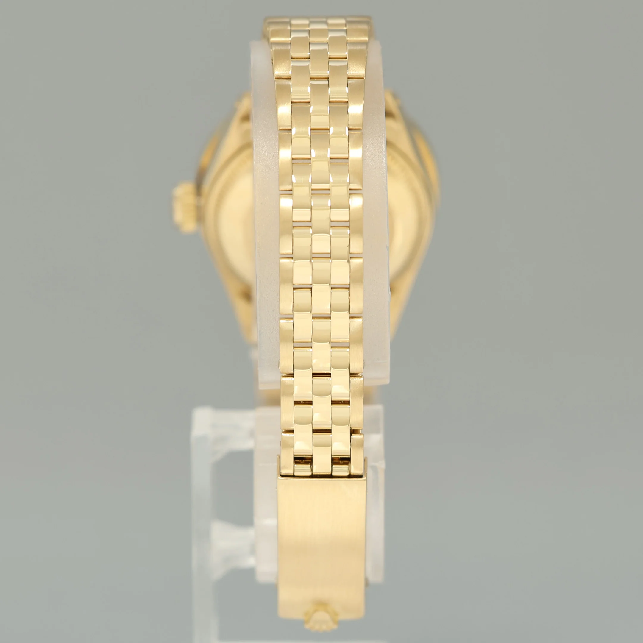 Pearl Diamond Ladies Rolex DateJust 6917 Jubilee 26mm Yellow Gold Watch Box - Image 5
