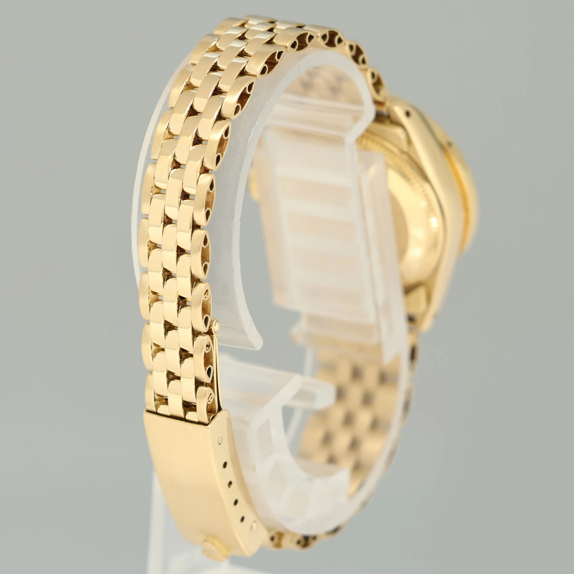 Pearl Diamond Ladies Rolex DateJust 6917 Jubilee 26mm Yellow Gold Watch Box - Image 6