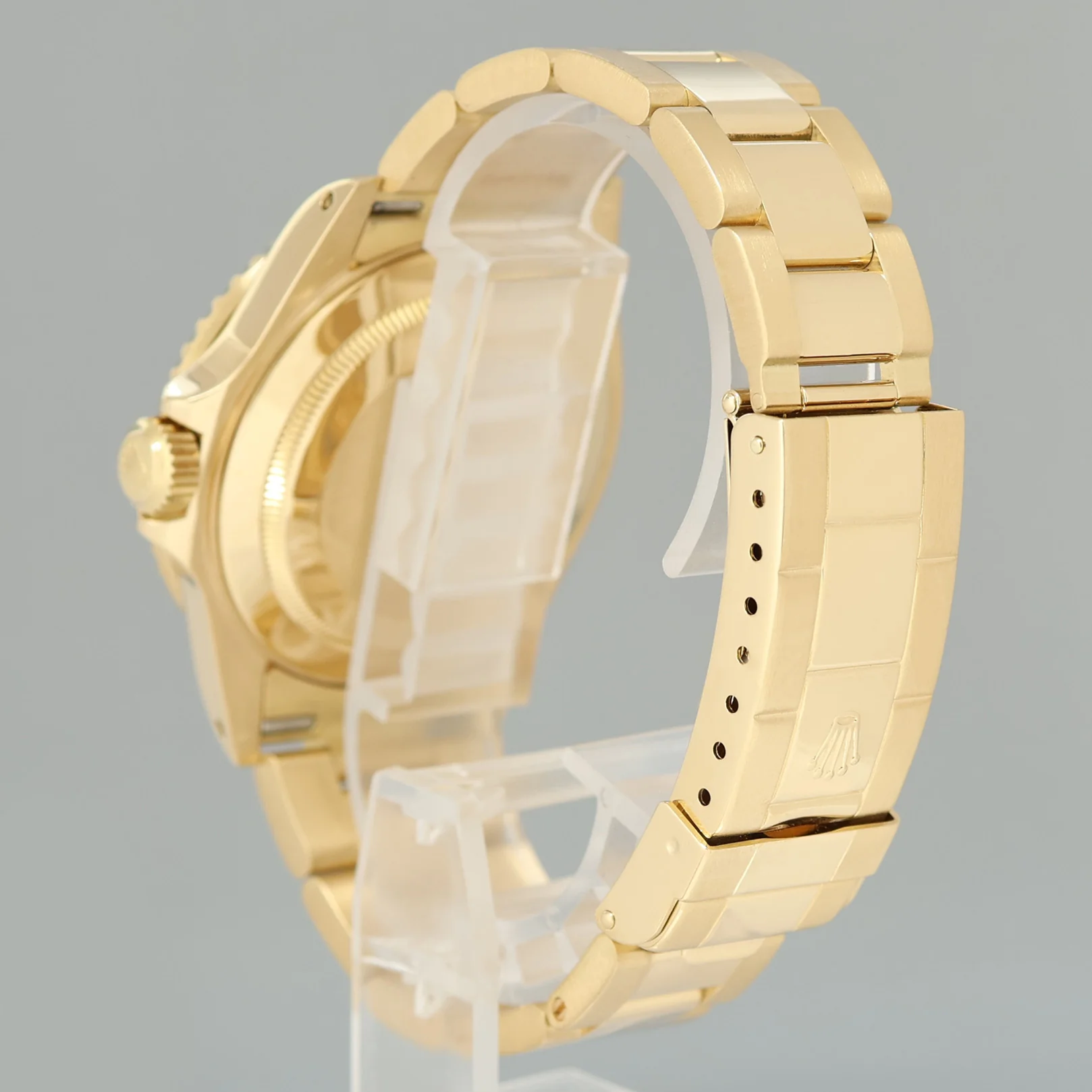 MINT Rolex 16618 Submariner Yellow Gold Blue Sunburst Oyster 40mm Watch Box - Image 4