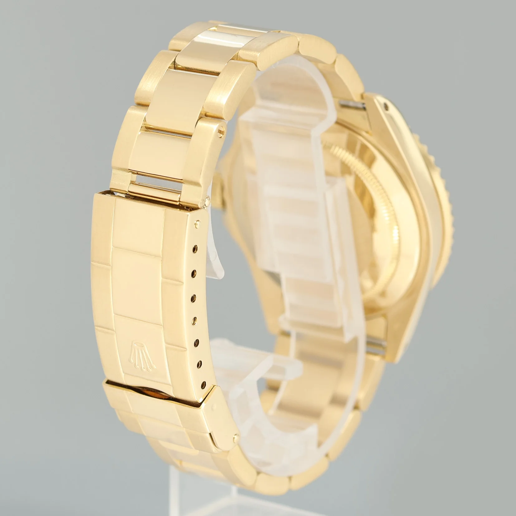 MINT Rolex 16618 Submariner Yellow Gold Blue Sunburst Oyster 40mm Watch Box - Image 6