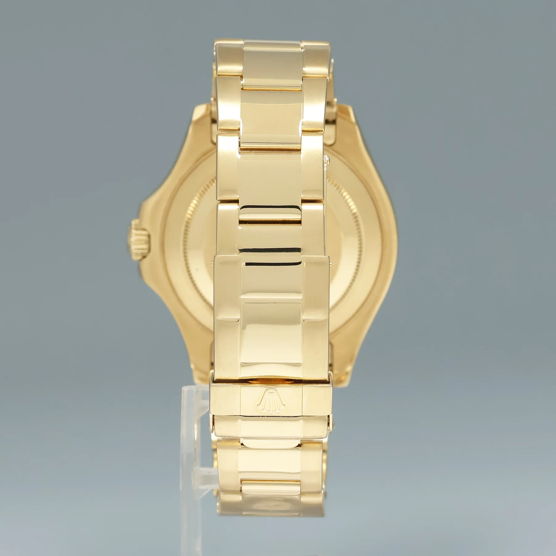 MINT Rolex 40mm Yacht-Master 18k Yellow Gold 16628 White Sapphire Watch Box - Image 5