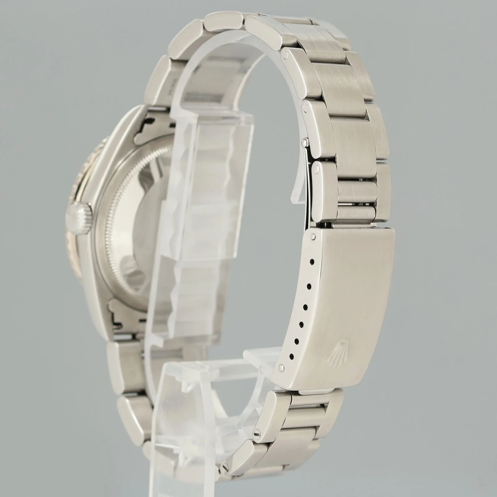 MINT Rolex DateJust 16264 Turn-O-Graph Silver Stick Oyster White Gold 36mm Watch Box - Image 4
