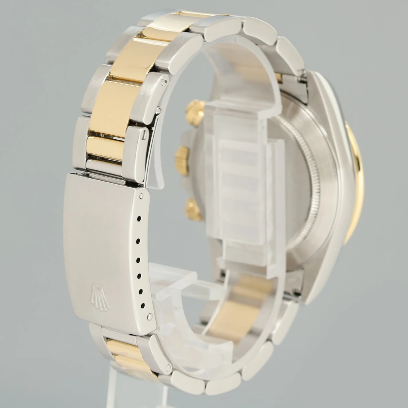 MINT Rolex Daytona 16523 Zenith Two Tone Yellow Gold Champagne Dial Watch Box - Image 6