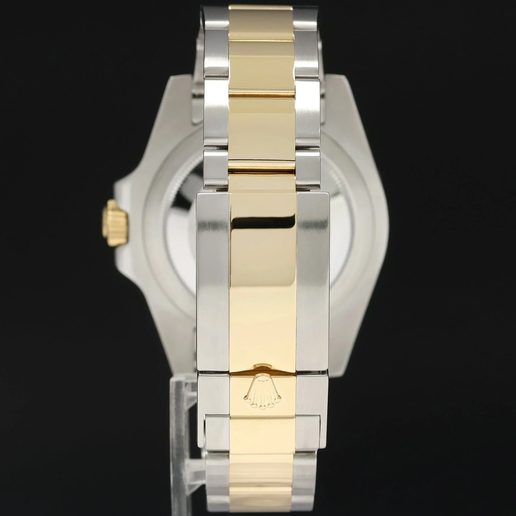 MINT Rolex GMT-Master 2 Ceramic 116713 Black Two Tone Yellow Gold Steel Gold Watch - Image 5