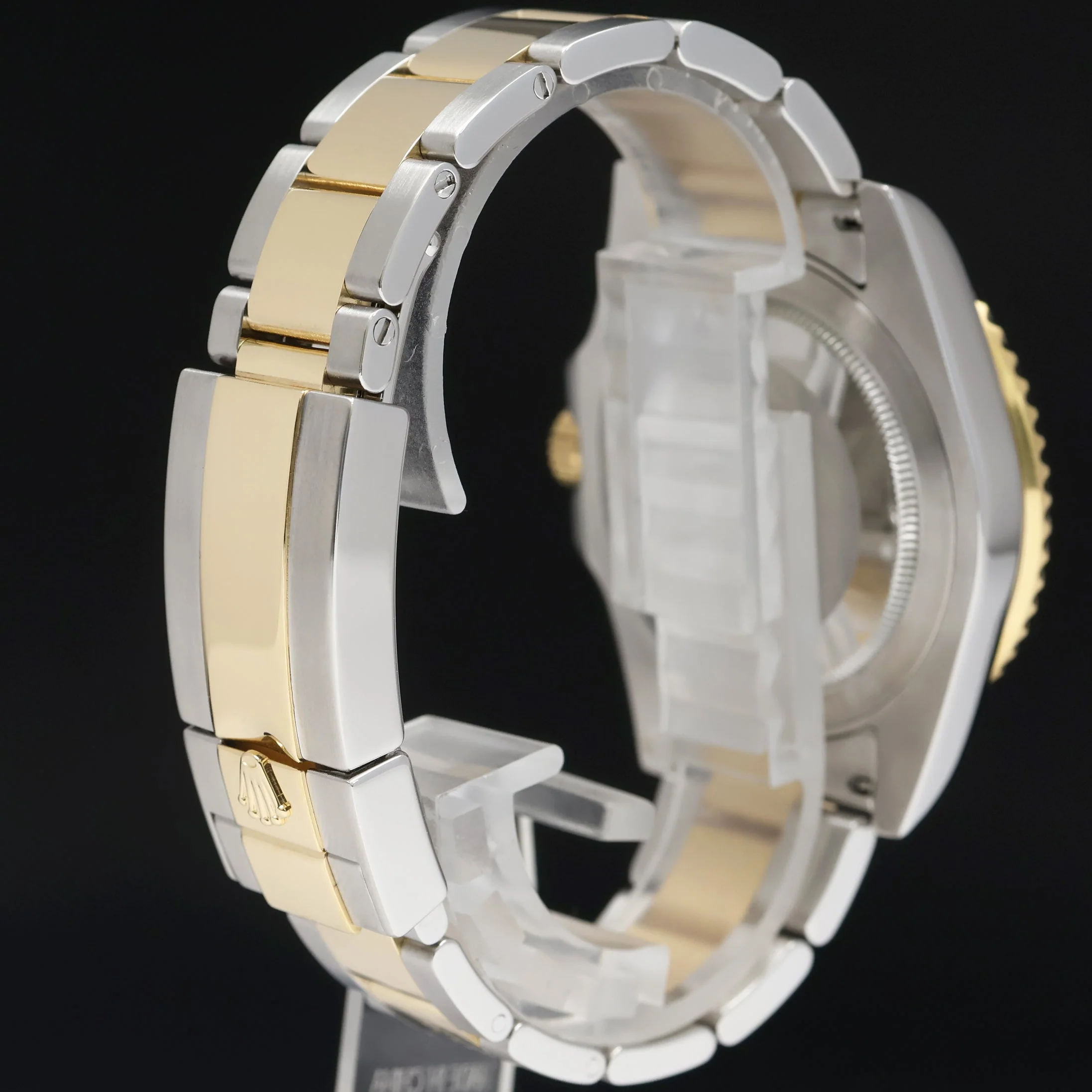 MINT Rolex GMT-Master 2 Ceramic 116713 Black Two Tone Yellow Gold Steel Gold Watch - Image 6