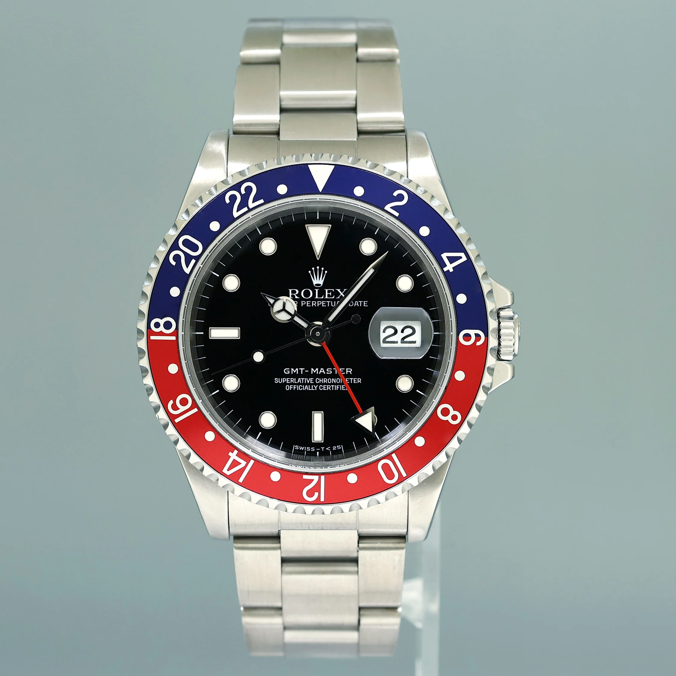 1993 MINT Rolex GMT-Master Pepsi Blue Red 40mm Tritium Steel 16700 Watch Box - Image 2