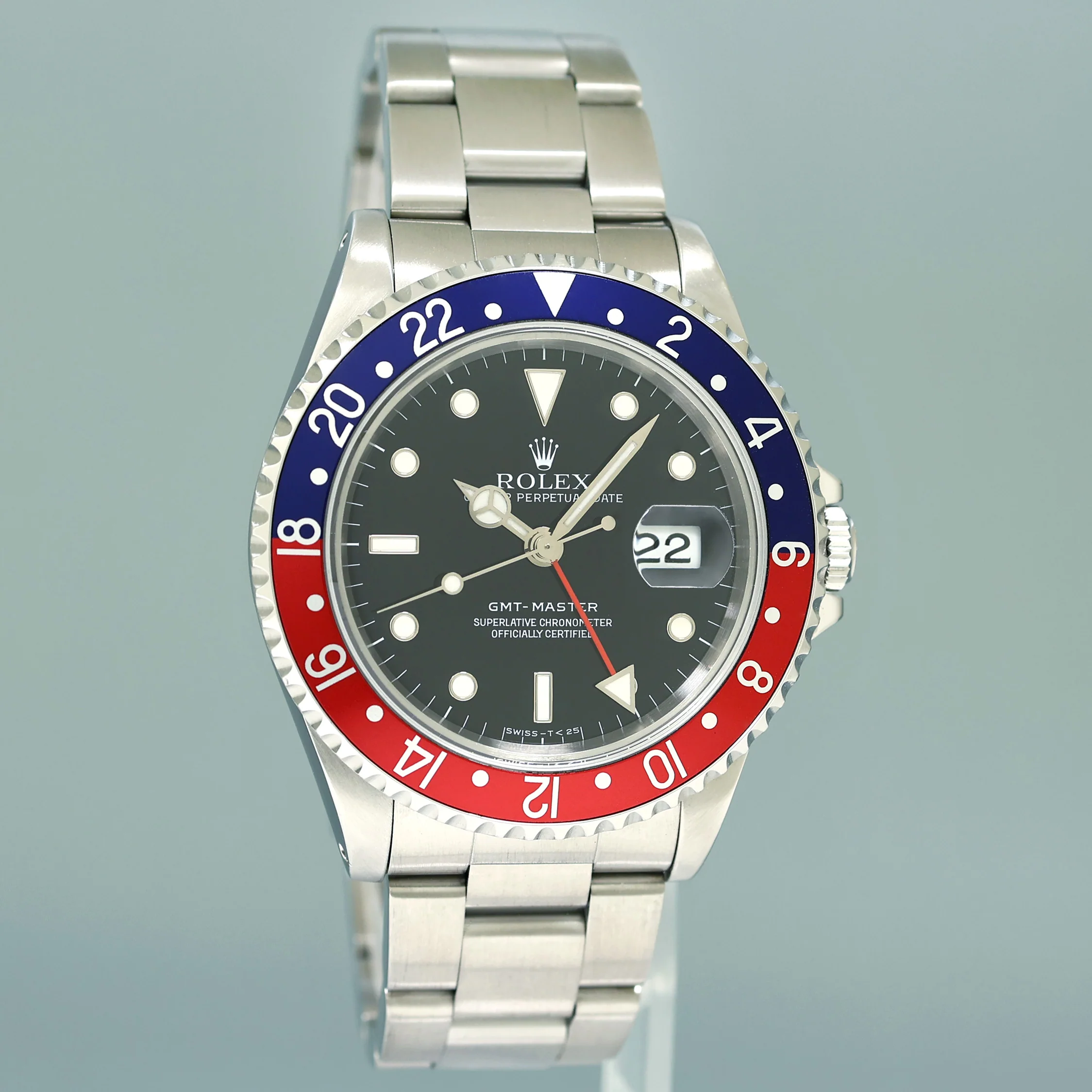 1993 MINT Rolex GMT-Master Pepsi Blue Red 40mm Tritium Steel 16700 Watch Box - Image 3