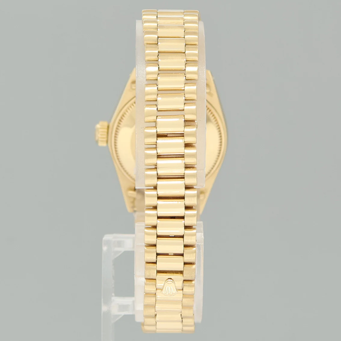 PAPERS Ladies Rolex DateJust Champagne President 26mm 6917 Yellow Gold Watch Box - Image 5
