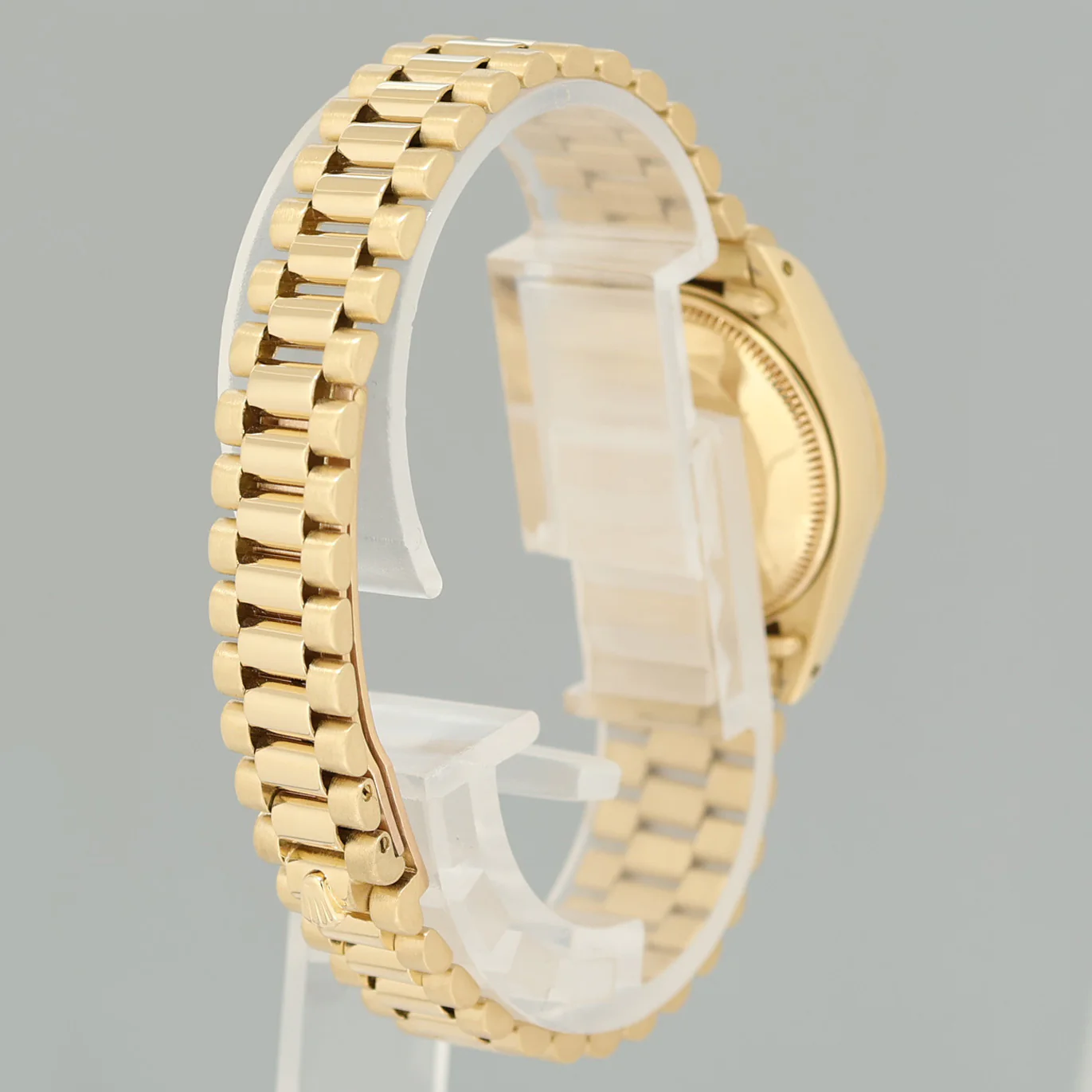 PAPERS Ladies Rolex DateJust Champagne President 26mm 6917 Yellow Gold Watch Box - Image 6