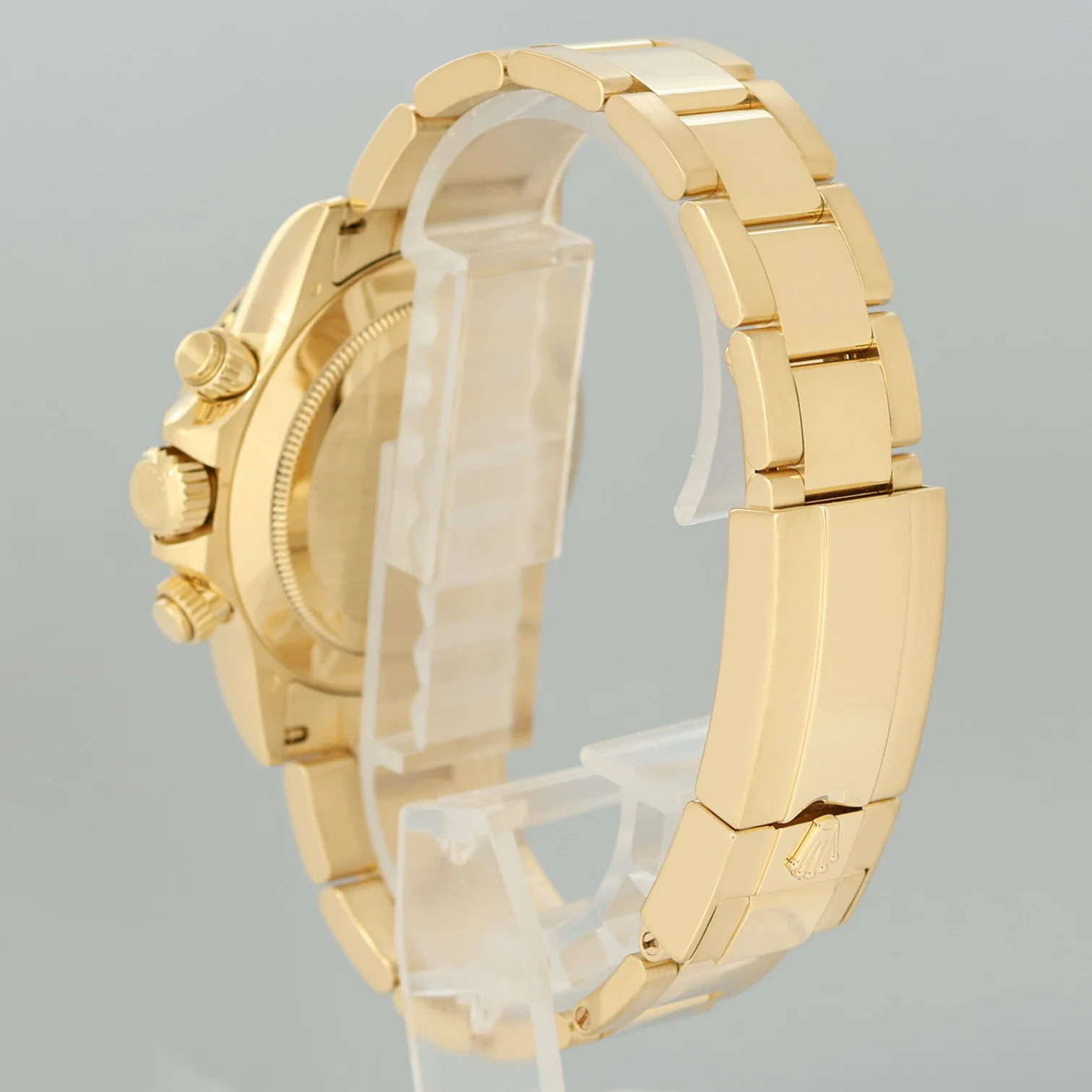 2025 ROLEX CPO PAPERS GREEN DAYTONA Rolex 116508 Yellow Gold John Mayer Watch - Image 4