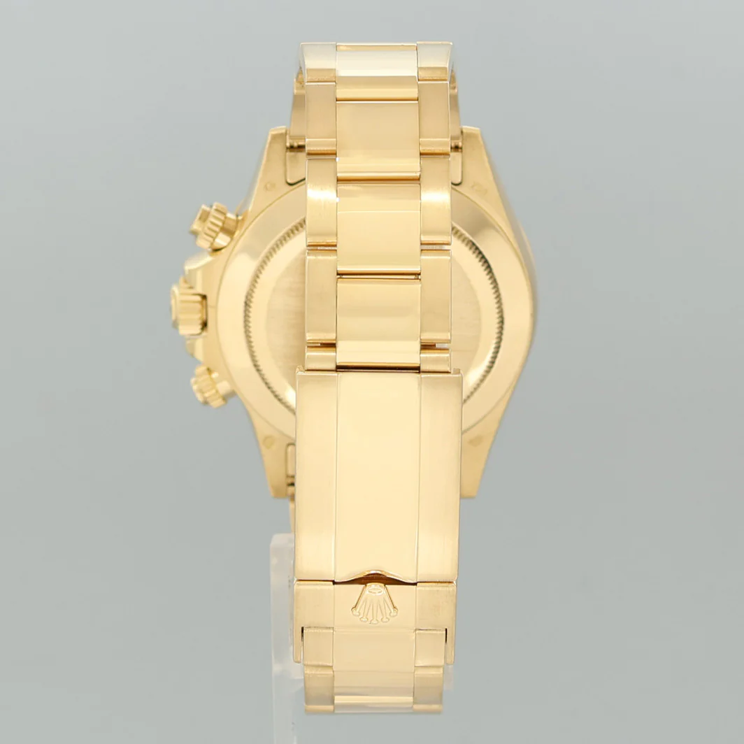 2025 ROLEX CPO PAPERS GREEN DAYTONA Rolex 116508 Yellow Gold John Mayer Watch - Image 5