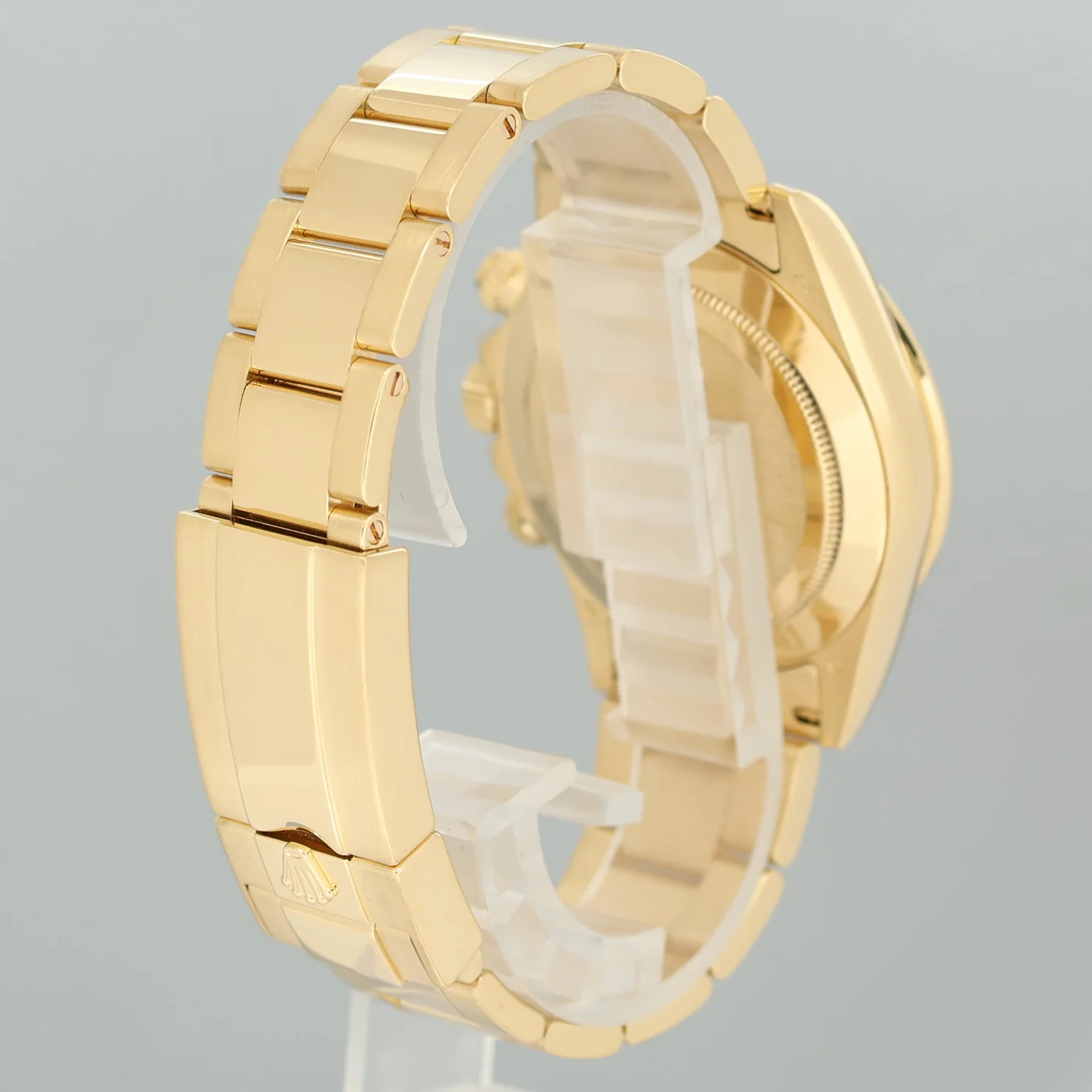 2025 ROLEX CPO PAPERS GREEN DAYTONA Rolex 116508 Yellow Gold John Mayer Watch - Image 6