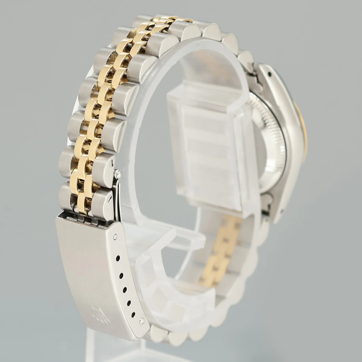 PAPERS Pearl Diamond Ladies Rolex 26mm DateJust 69173 Two Tone Gold Jubilee Watch Box - Image 6