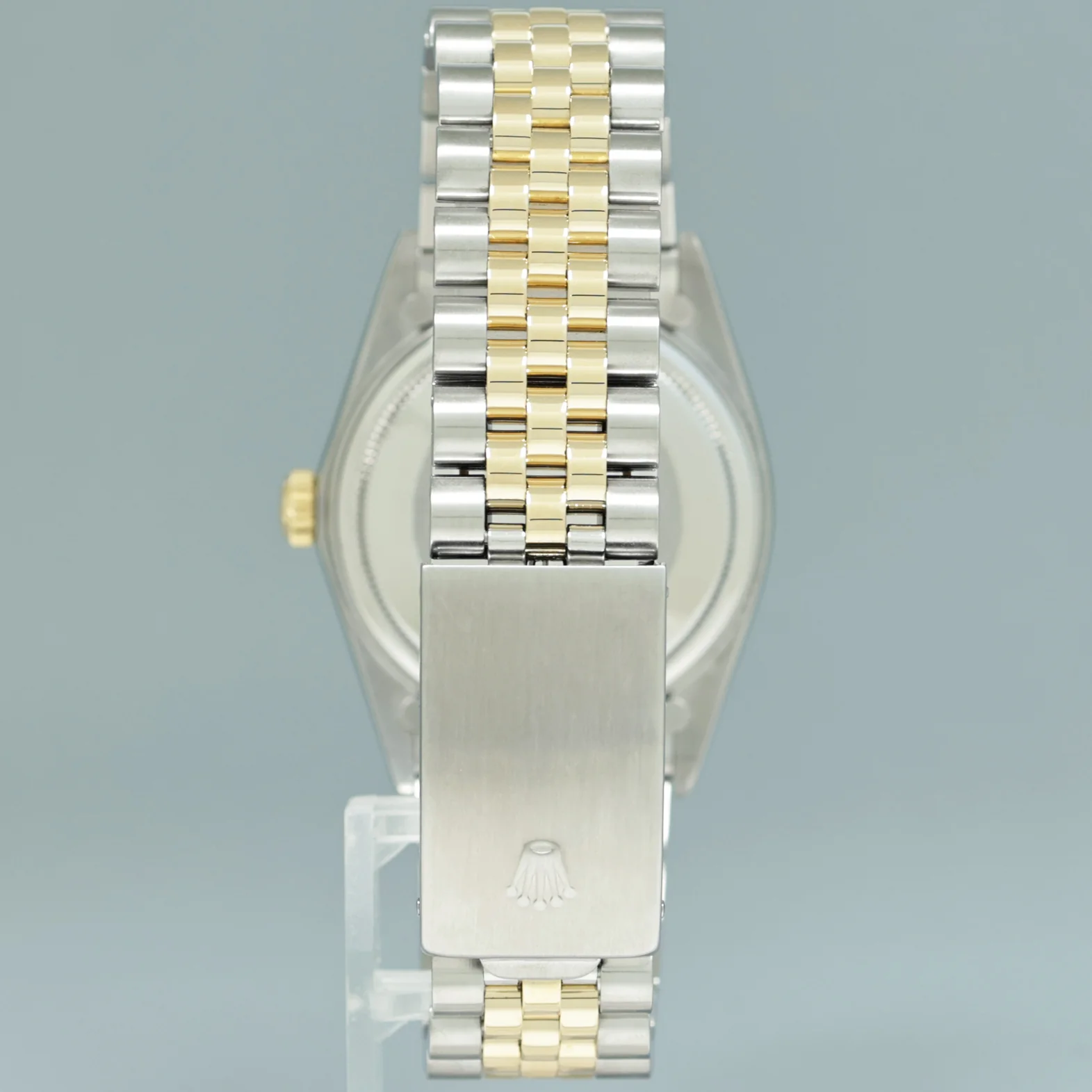 PEARL & DIAMOND BEZEL Rolex DateJust 16013 Two-Tone Yellow Gold Jubilee Watch Box - Image 5