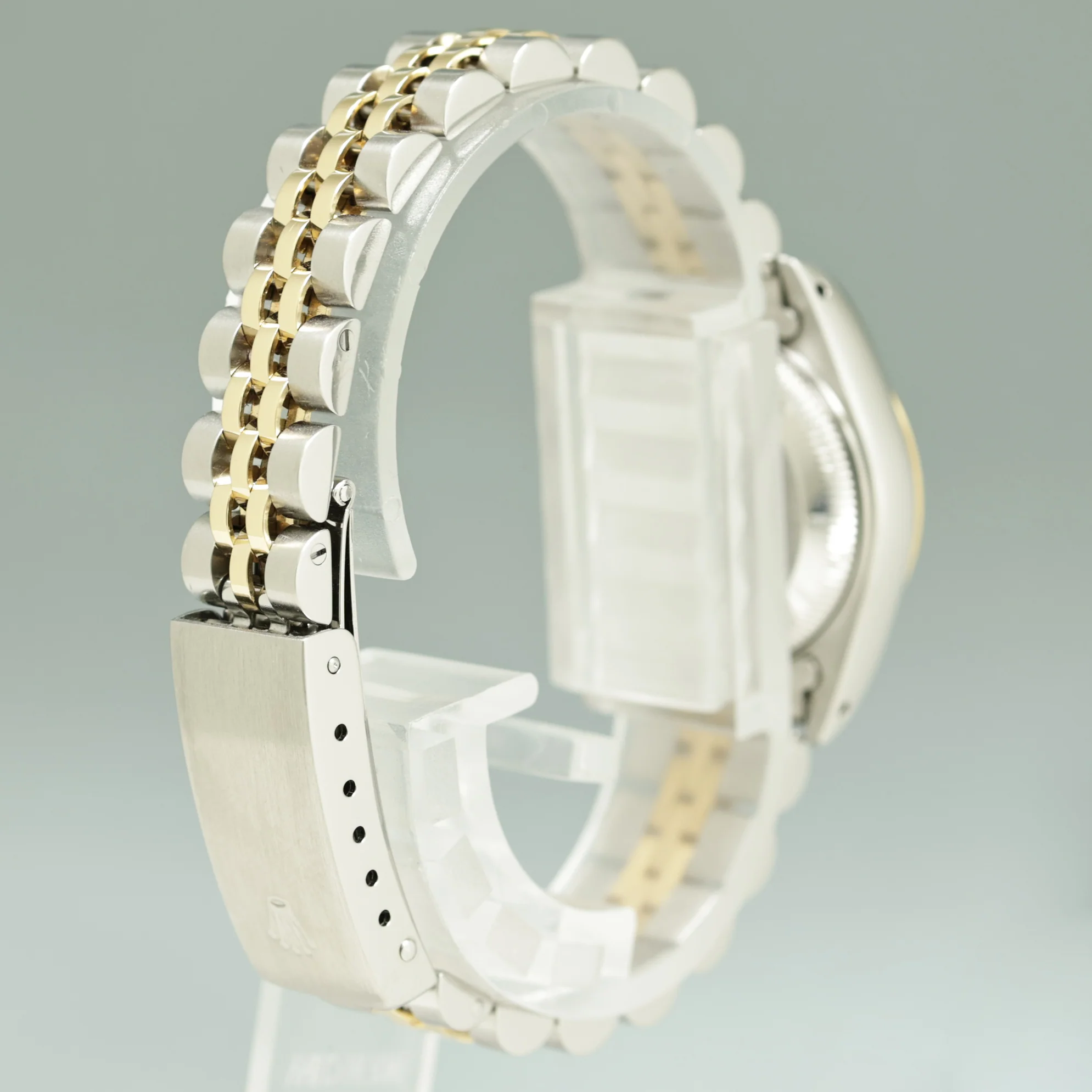 Pearl Diamond Ladies Rolex 26mm DateJust 69173 Two Tone Gold Jubilee Watch - Image 6