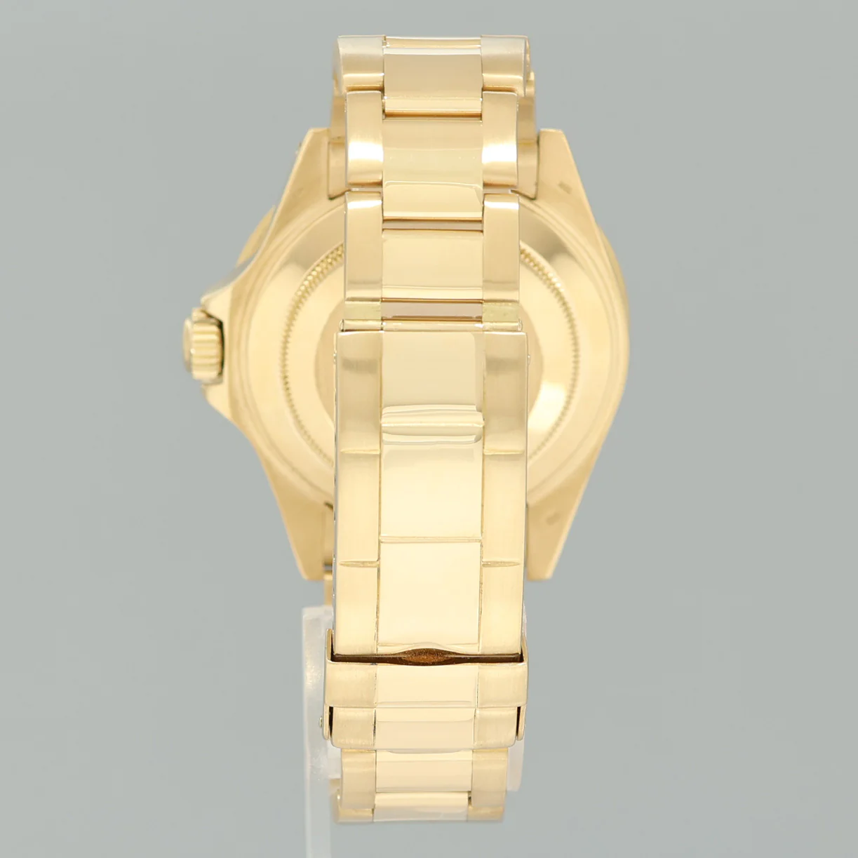 2026 Service Rolex 16618 Submariner Yellow Gold Blue Champagne Serti Diamond Watch - Image 5