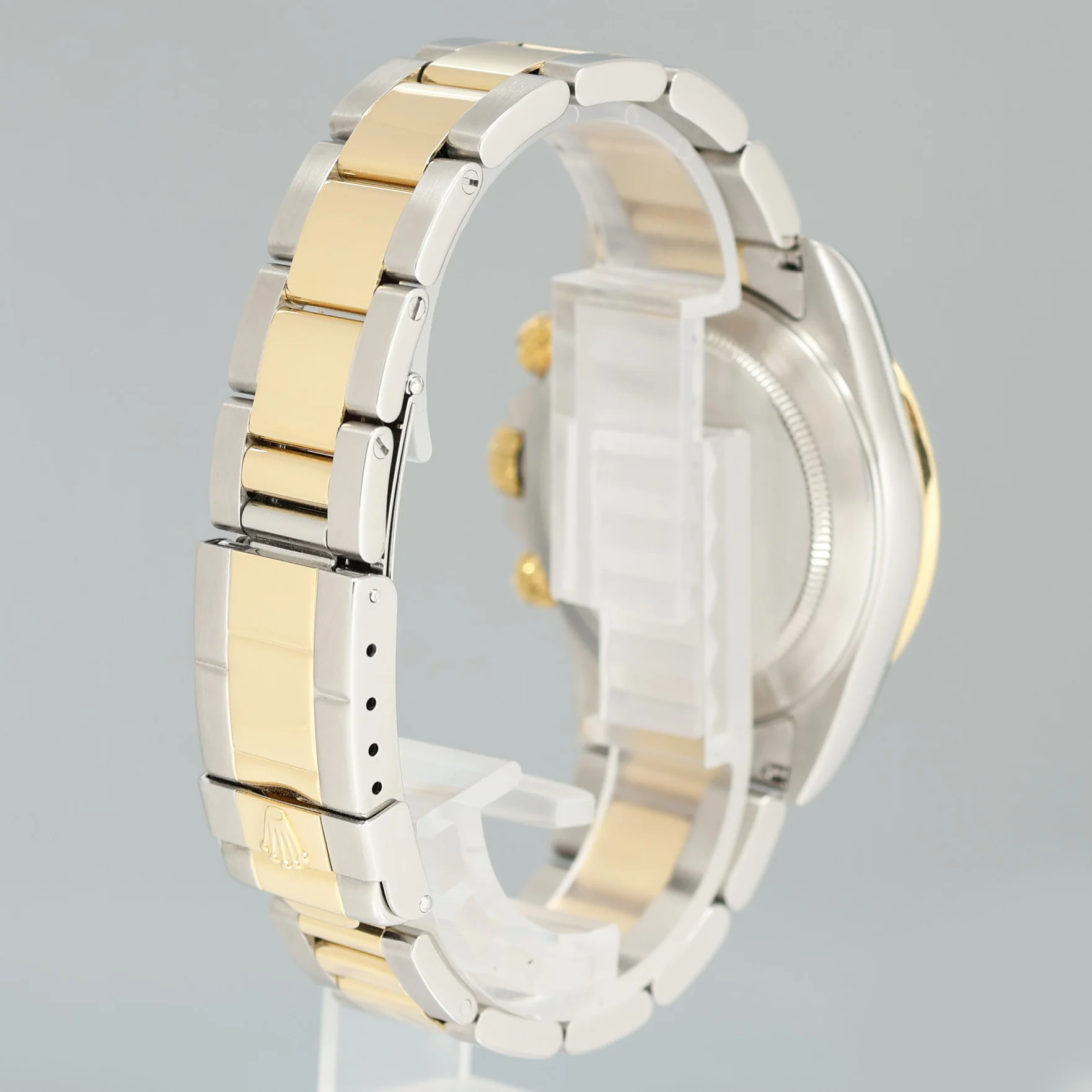 1999 MINT Rolex Daytona 16523 Zenith Two Tone Yellow Gold Mother of Pearl Watch Box - Image 6