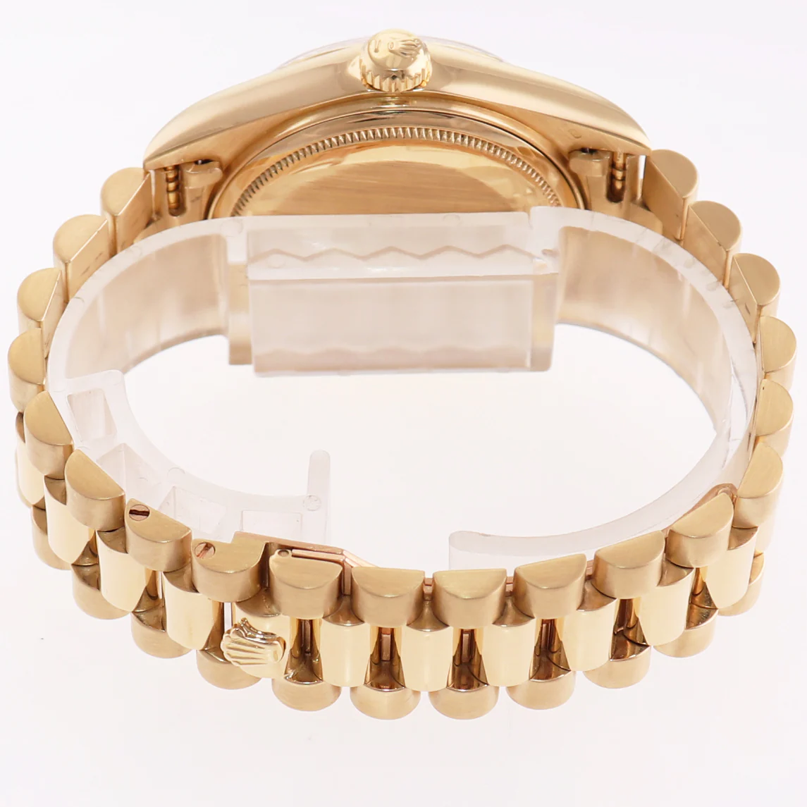 MINT Rolex President Day Date Champagne 18238 Double Quick Set Yellow Gold Watch Box - Image 6