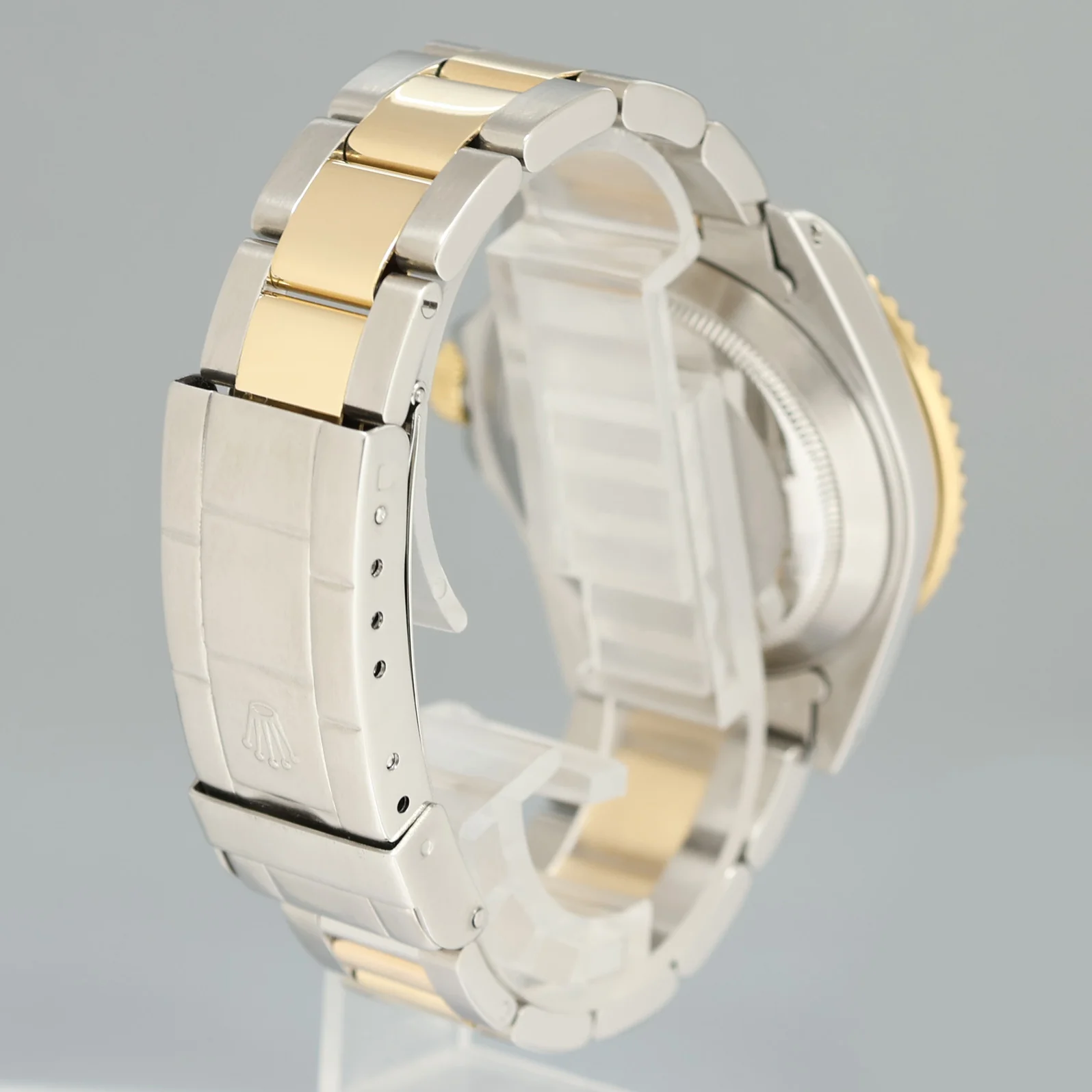 Rolex Submariner 16613LB Yellow Gold Steel Two Tone Yellow Gold Sunburst Blue Watch - Image 6