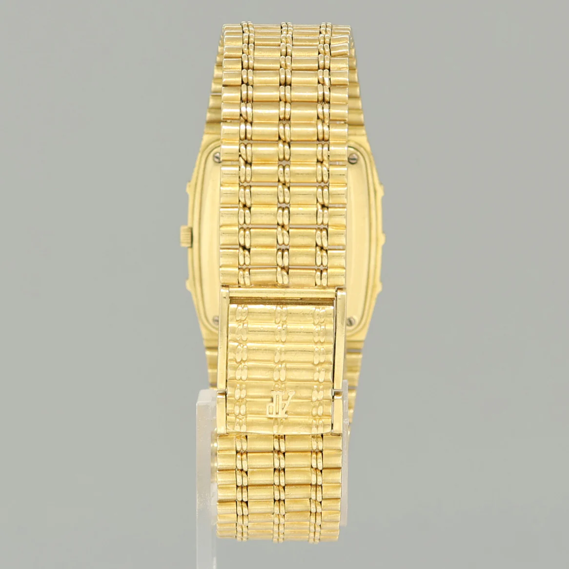 Mens 1980s Audemars Piquet Bamboo 27mm 18k Yellow Gold Motif Dial Mechanical Wind Watch - Image 5